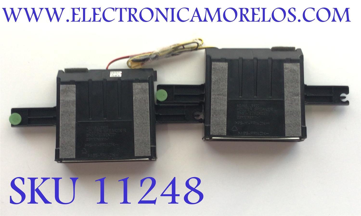KIT DE BOCINAS (2PZS) SAMSUNG / NUMERO DE PARTE BN96-35210C / 6Ω 10W / K35J08SJ58 / BN61-12092X001 / BN9635210C / 35210C / NUMERO DE PANEL CY-GJ040HGLVDH / MODELO UN40JU6100FXZA TH01